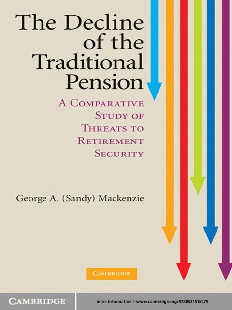 Cover image for book The Decline of the Traditional Pension