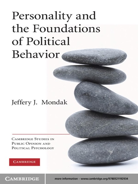 Cover image for book Personality and the Foundations of Political Behavior