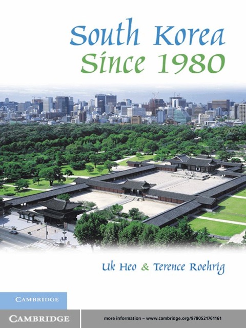 Cover image for book South Korea since 1980
