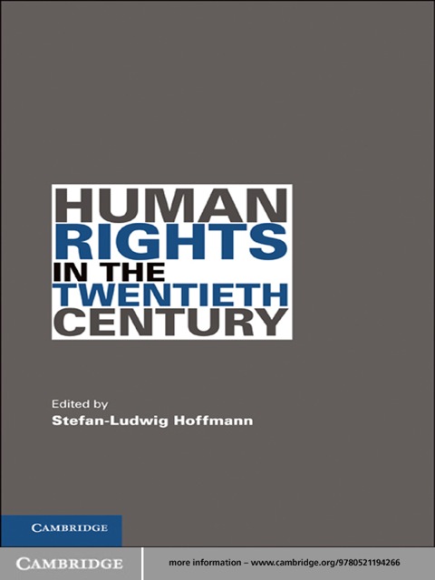 Cover image for book Human Rights in the Twentieth Century