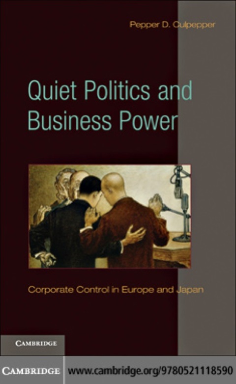 Cover image for book Quiet Politics and Business Power