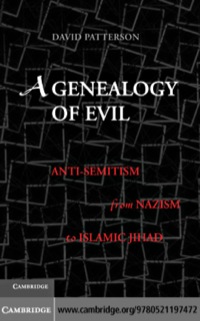 Cover image: A Genealogy of Evil 9780521197472