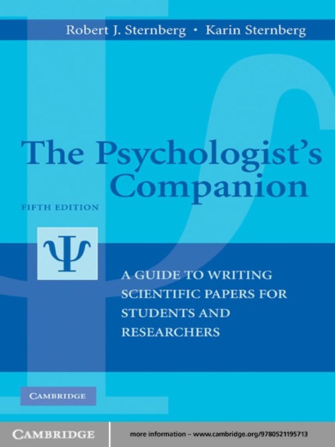 Cover image for book The Psychologist's Companion
