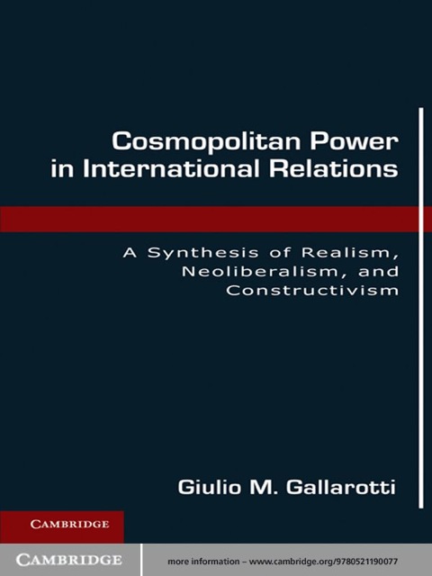 Cover image for book Cosmopolitan Power in International Relations