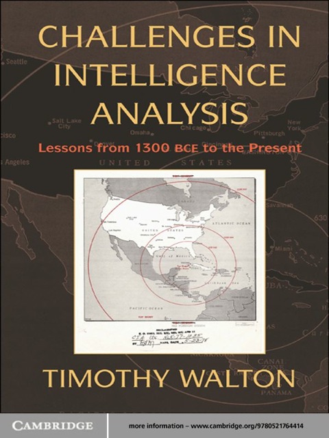 Cover image for book Challenges in Intelligence Analysis