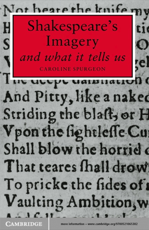 Cover image for book Shakespeare's Imagery and What it Tells Us