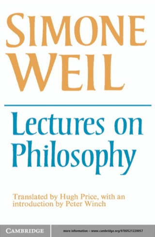 Lectures on Philosophy