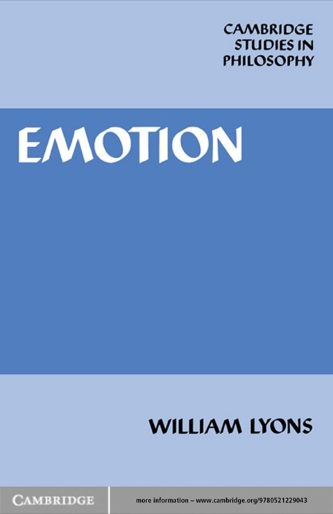 Cover image for book Emotion