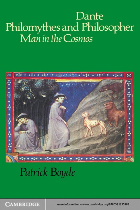 Cover image for book Dante Philomythes and Philosopher