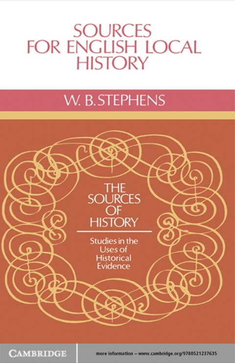 Cover image for book Sources for English Local History
