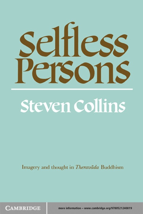 Cover image for book Selfless Persons