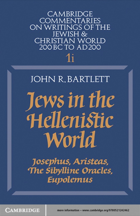 Cover image for book Jews in the Hellenistic World: Volume 1, Part 1
