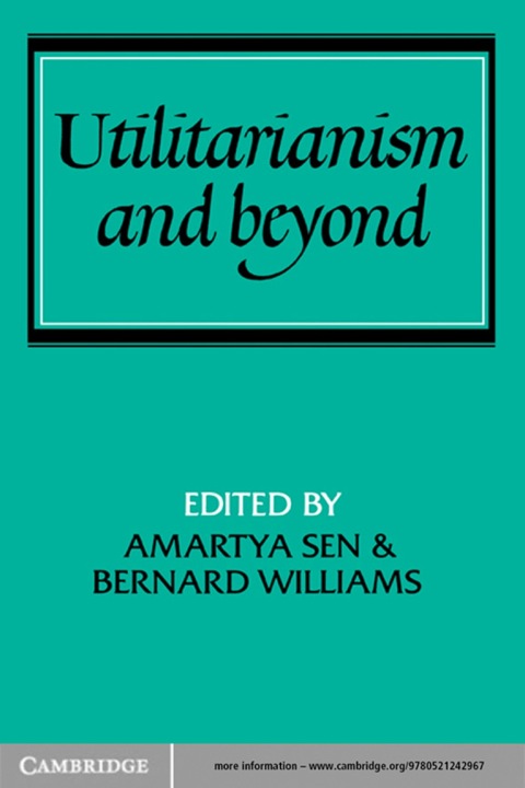 Cover image for book Utilitarianism and Beyond