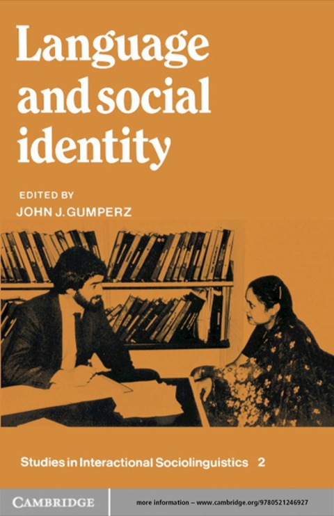Cover image for book Language and Social Identity