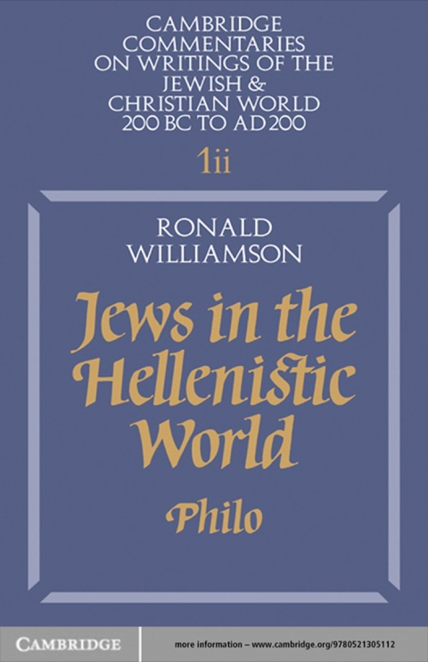 Cover image for book Jews in the Hellenistic World: Volume 1, Part 2