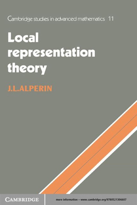Cover image for book Local Representation Theory