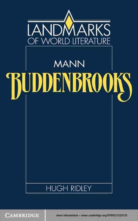 Cover image for book Mann: Buddenbrooks