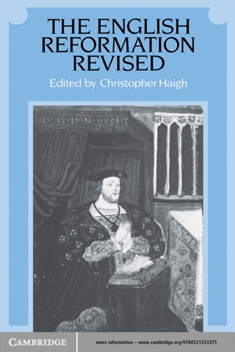 Cover image for book The English Reformation Revised