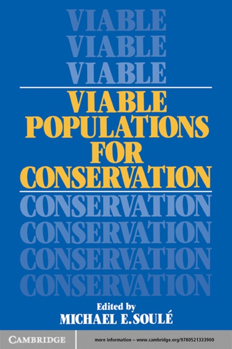 Cover image for book Viable Populations for Conservation