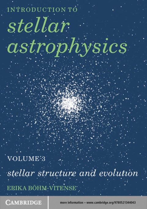 Cover image for book Introduction to Stellar Astrophysics: Volume 3