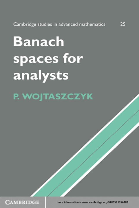 Cover image for book Banach Spaces for Analysts