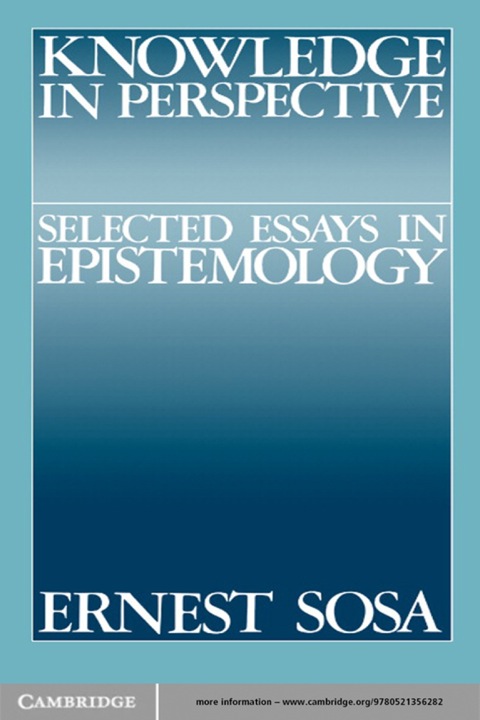Cover image for book Knowledge in Perspective
