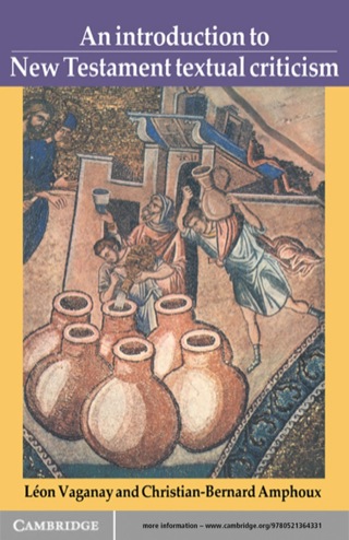 An Introduction to New Testament Textual Criticism