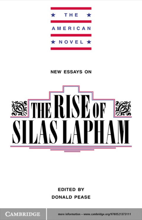 Cover image for book New Essays on The Rise of Silas Lapham