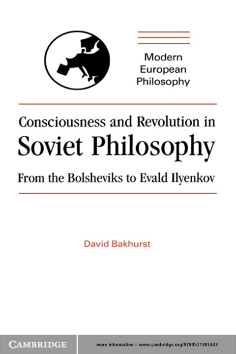 Cover image for book Consciousness and Revolution in Soviet Philosophy