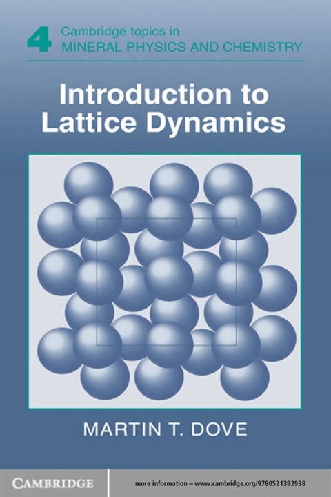 Cover image for book Introduction to Lattice Dynamics