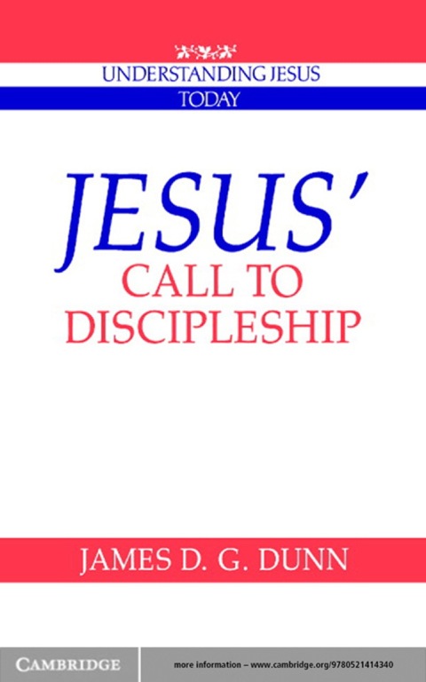 Cover image for book Jesus' Call to Discipleship