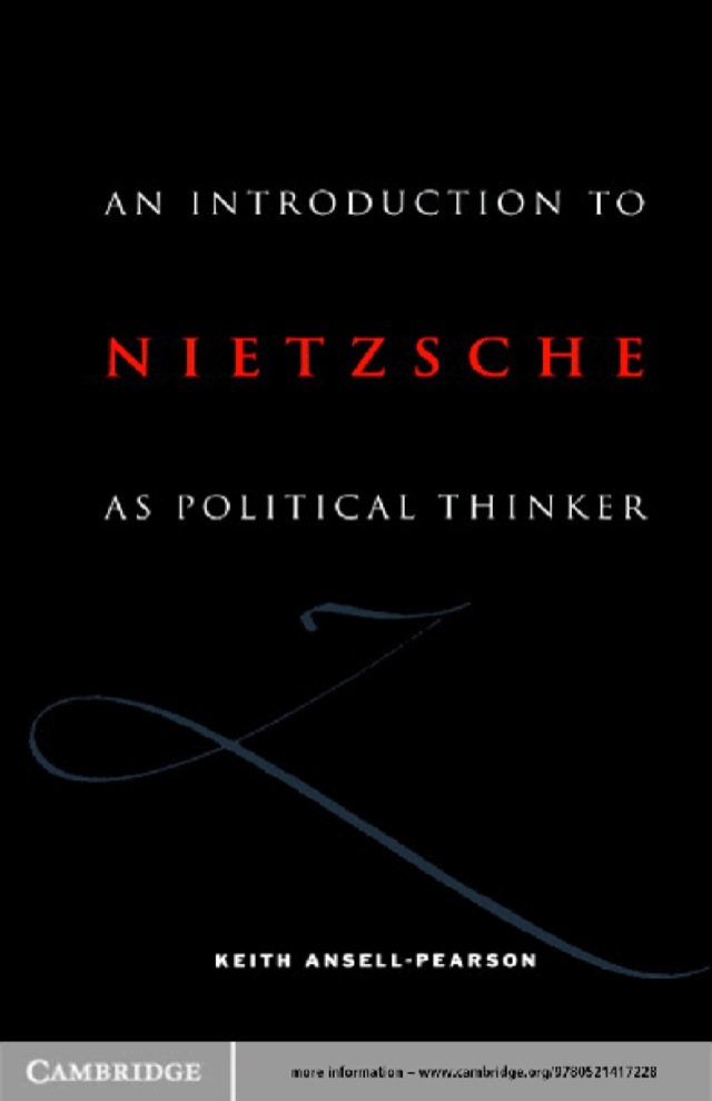 An Introduction to Nietzsche as Political Thinker