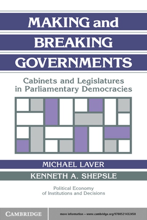 Cover image for book Making and Breaking Governments