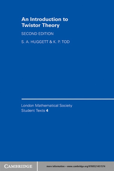 Cover image for book An Introduction to Twistor Theory