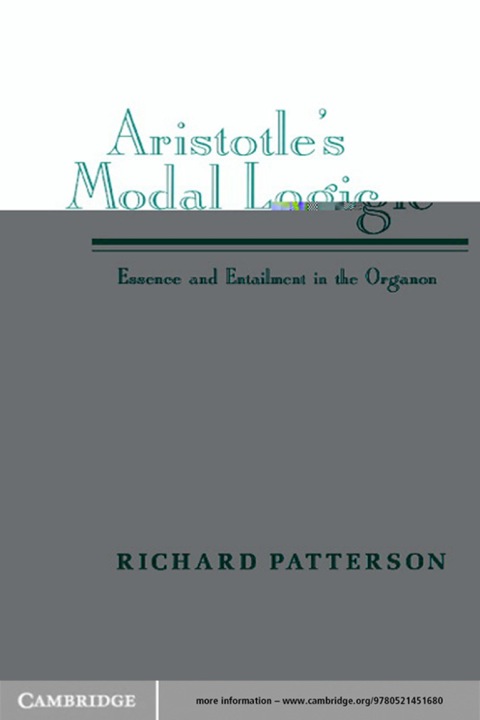 Aristotle's Modal Logic 