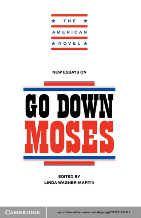 Cover image for book New Essays on Go Down, Moses
