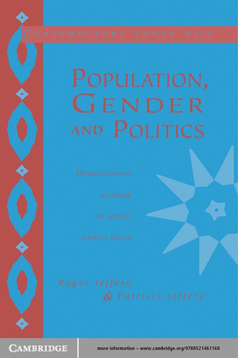 Cover image for book Population, Gender and Politics