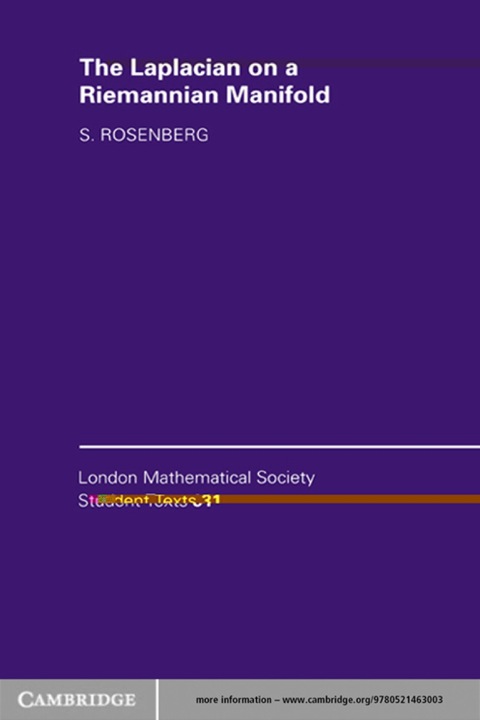 Cover image for book The Laplacian on a Riemannian Manifold