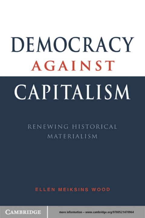 Cover image for book Democracy against Capitalism