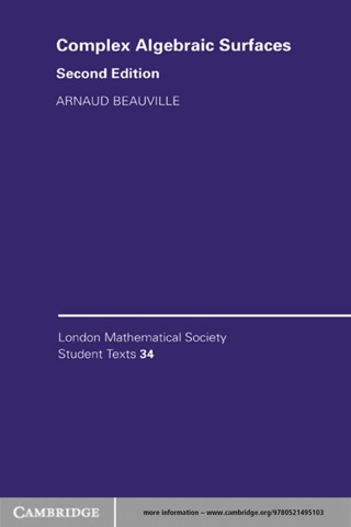 Complex Algebraic Surfaces