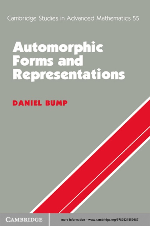Cover image for book Automorphic Forms and Representations