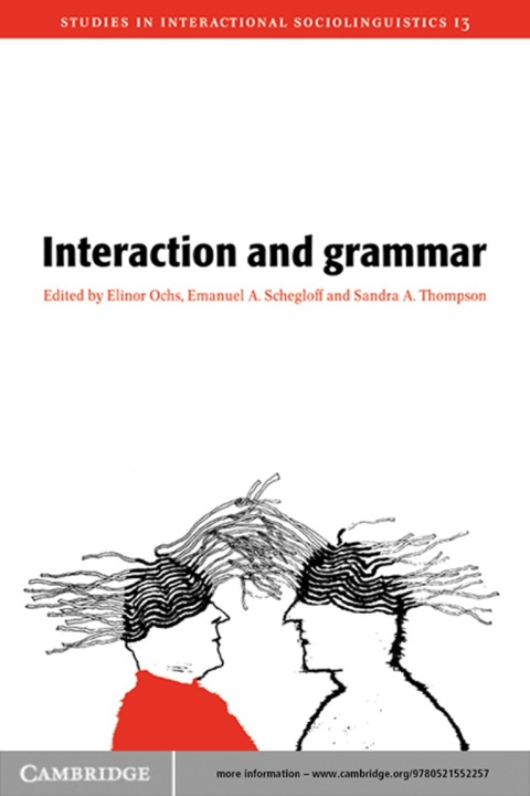 Cover image for book Interaction and Grammar