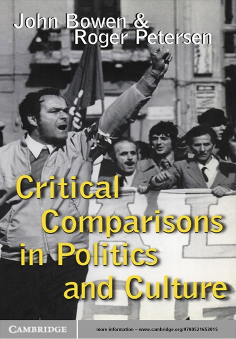 Cover image for book Critical Comparisons in Politics and Culture