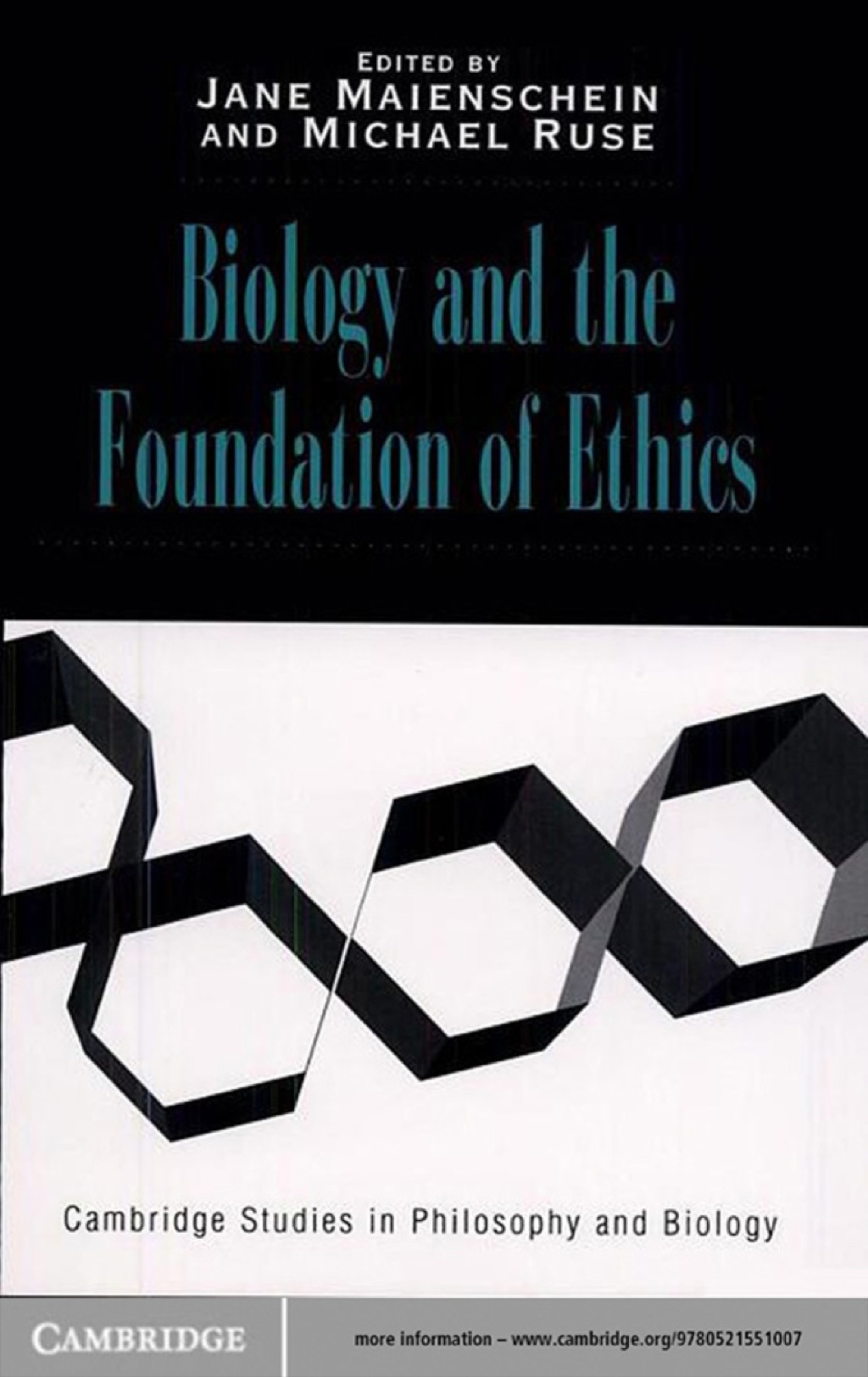 Biology and the Foundations of Ethics (eBook) - Jane Maienschein
