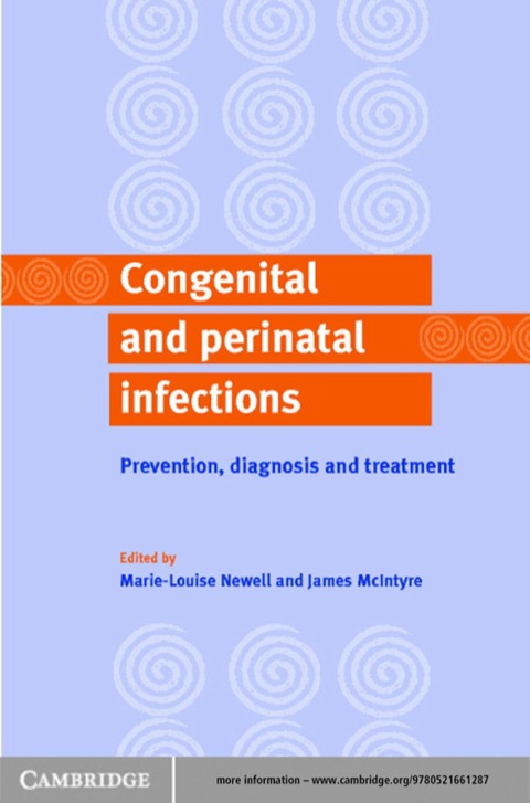 Cover image for book Congenital and Perinatal Infections