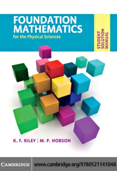 Cover image for book Student Solution Manual for Foundation Mathematics for the Physical Sciences