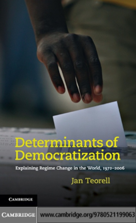 Cover image for book Determinants of Democratization