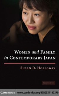 Cover image: Women and Family in Contemporary Japan 9780521192279
