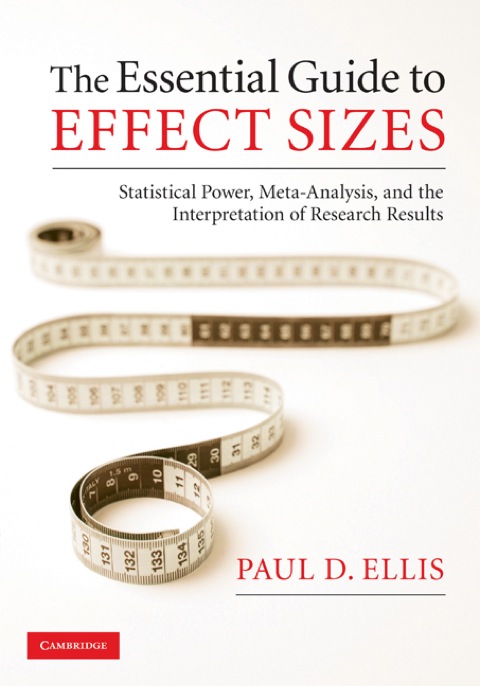 Cover image for book The Essential Guide to Effect Sizes