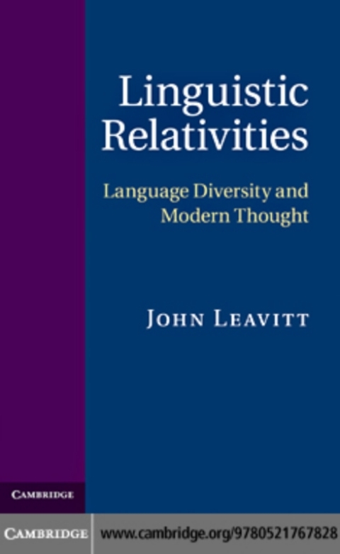 Cover image for book Linguistic Relativities